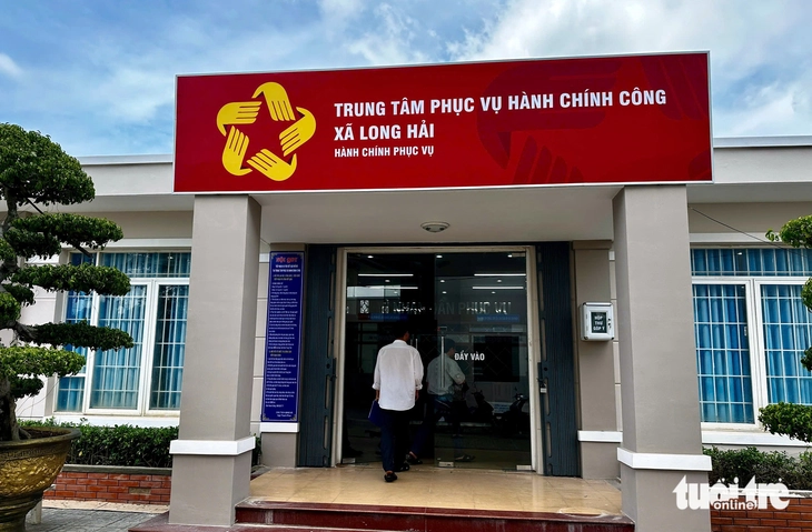Trung tâm phục vụ hành chính công xã Long Hải Trung tâm phục vụ hành chính công xã Long Hải
