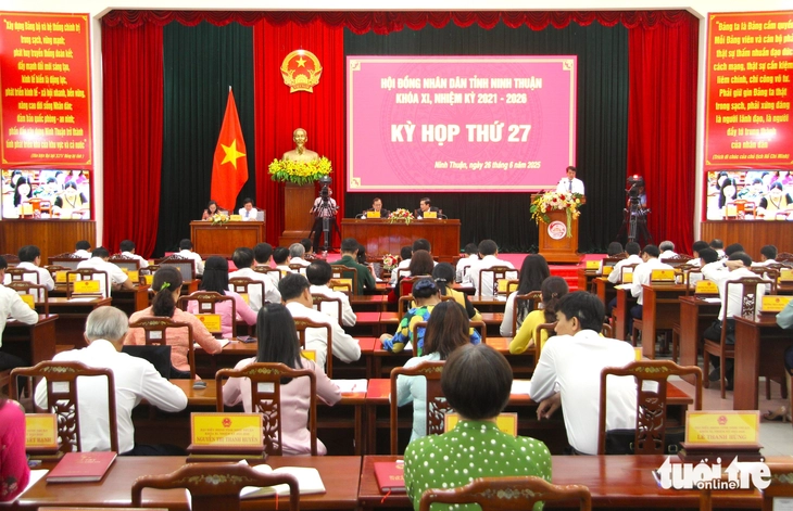 Kỳ họp lần thứ 27 HĐND tỉnh Ninh Thuận khóa XI nhiệm kỳ 2021-2026