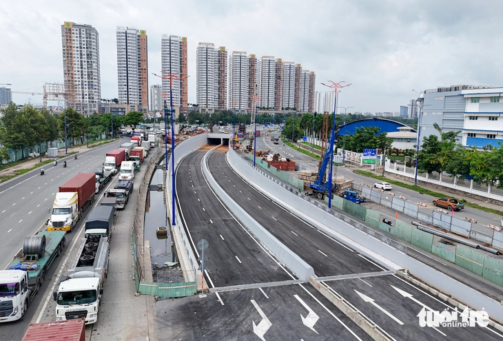 Nút giao An Phú – Công trình trọng điểm đang gấp rút về đích An Phú - Ảnh1.
