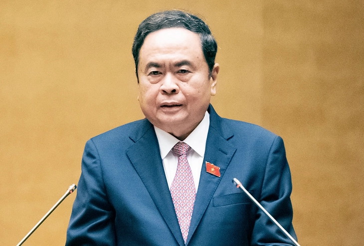 Chủ tịch Quốc hội Trần Thanh Mẫn phát biểu bế mạc kỳ họp