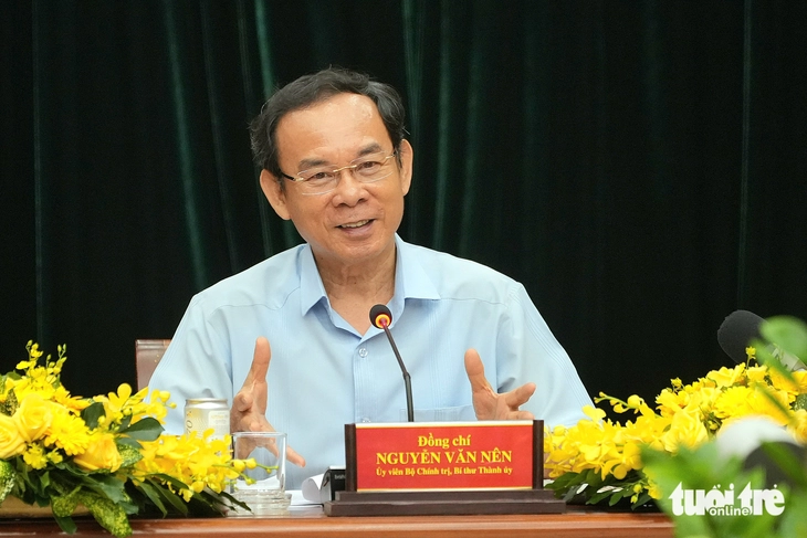 Bí thư Thành ủy TP.HCM Nguyễn Văn Nên Bí thư Thành ủy TP.HCM Nguyễn Văn Nên