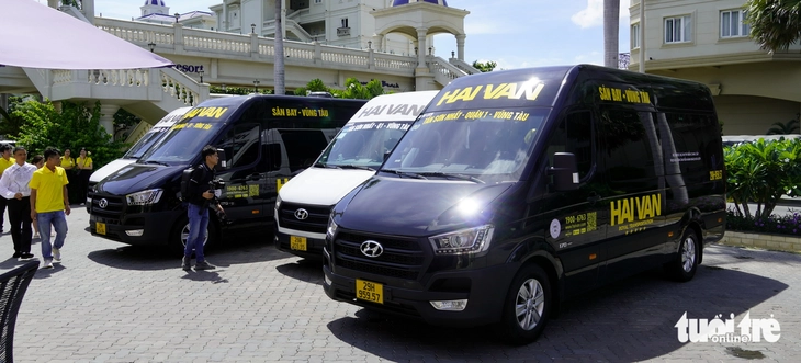 Xe buýt '5 sao' Xe buýt '5 sao' kết nối Vũng Tàu và Tân Sơn Nhất