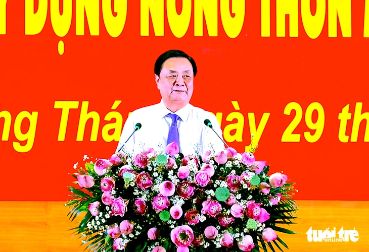 Đồng Tháp đạt chuẩn nông thôn mới trước thềm sáp nhập với Tiền Giang Đồng Tháp hoàn thành tỉnh nông thôn mới trước ngày công bố sáp nhập với Tiền Giang - Ảnh2.