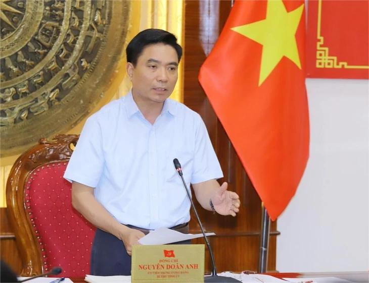 Bí thư Tỉnh ủy Thanh Hóa Nguyễn Doãn Anh Bí thư Tỉnh ủy Thanh Hóa Nguyễn Doãn Anh