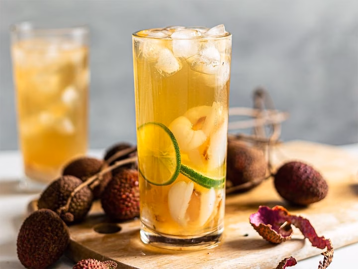 Trà vải tươi Cách làm trà vải tươi đơn giản