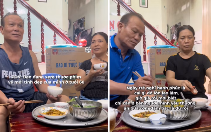 Bữa cơm giản dị của cặp đôi Những bữa cơm giản dị thường ngày của cặp đôi