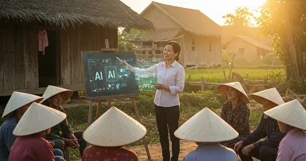 Chương trình 'Bình dân học AI' tại Đà Nẵng Đà Nẵng ra mắt chương trình 'Bình dân học AI'