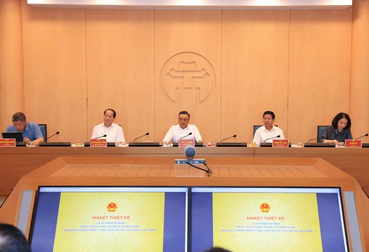 Toàn cảnh phiên họp Lễ diễu binh