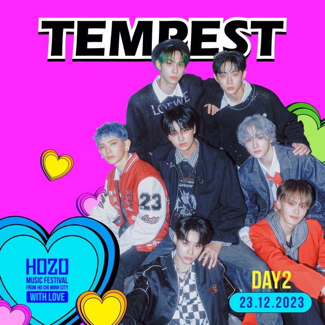 Tempest trình diễn tại Liên hoan âm nhạc quốc tế Hò Dô 2023 Tempest trình diễn tại Liên hoan âm nhạc quốc tế Hò Dô 2023