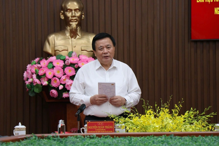 Ông Nguyễn Xuân Thắng: Tương lai Quảng Ngãi phát triển vượt bậc sau sáp nhập quảng ngãi - Ảnh1