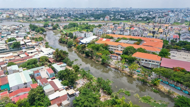 Rạch Xuyên Tâm Rạch Xuyên Tâm đoạn gần sông Vàm Thuật