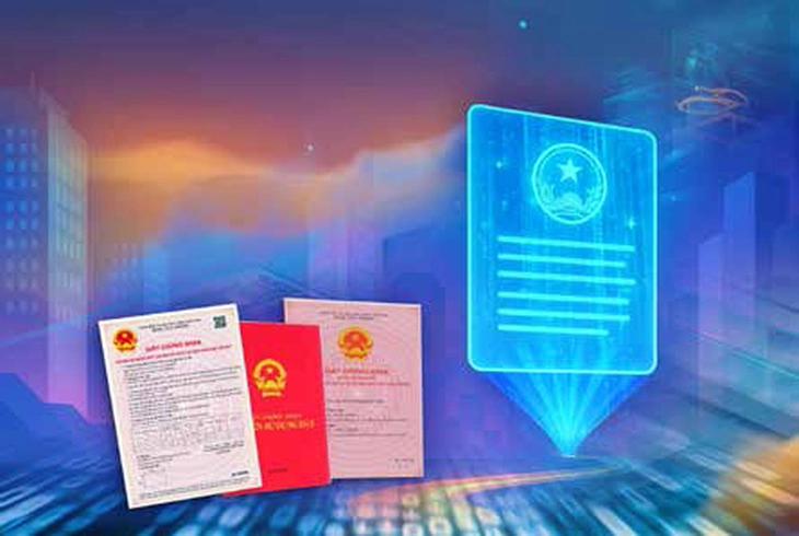 Triển khai sổ hồng điện tử: Nhiều thuận lợi nhưng cần lộ trình hợp lý sổ hồng - Ảnh1.