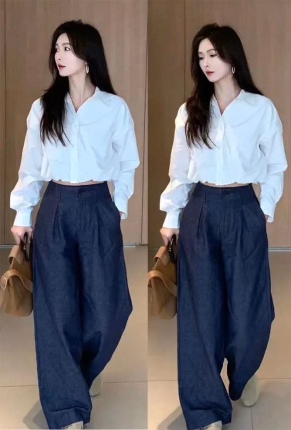 Thoi trang di lam Trang phục công sở mùa hè
