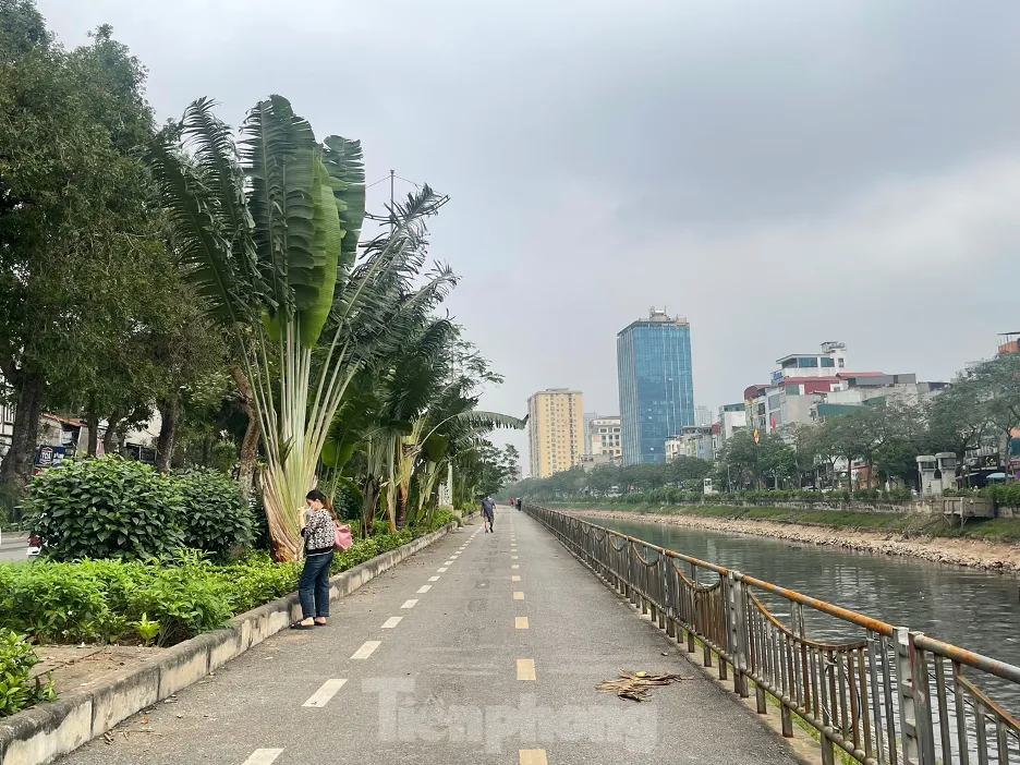 Tình trạng vắng vẻ trên tuyến đường dành cho xe đạp và người đi bộ Tình trạng vắng vẻ trên tuyến đường dành cho xe đạp và người đi bộ