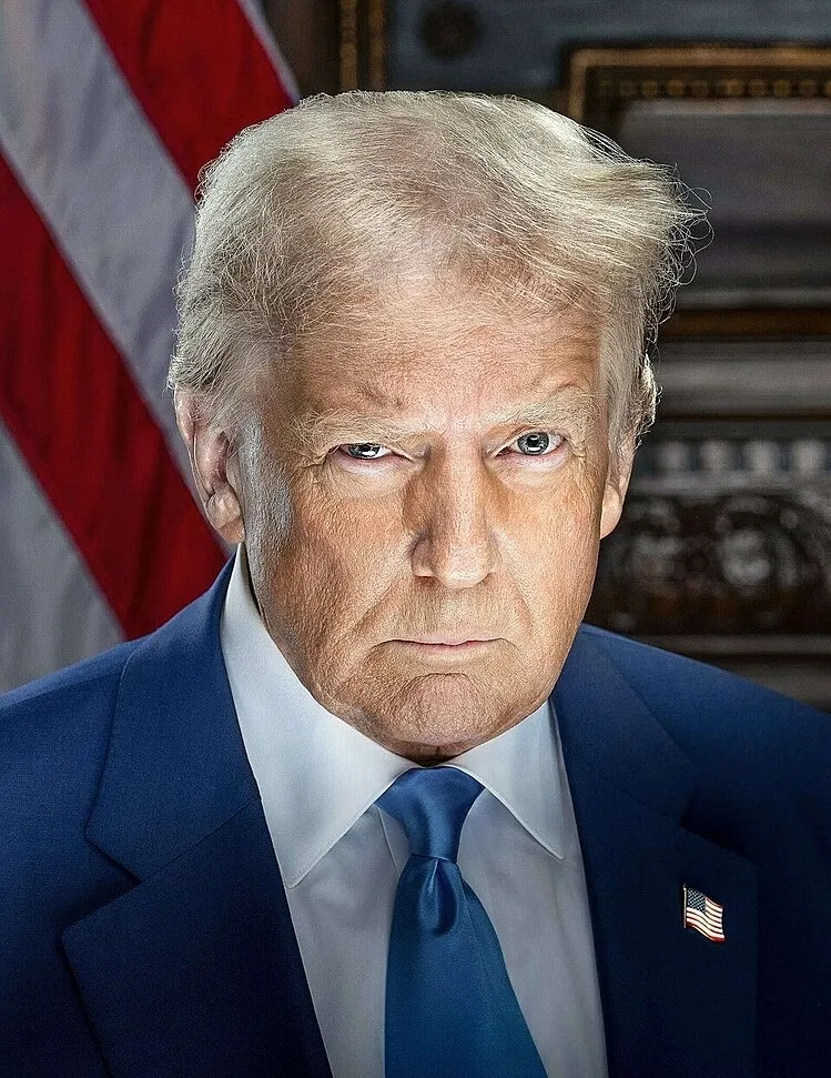 Ảnh chân dung của ông Trump được công bố hồi tháng 1 Ảnh chân dung của ông Trump được công bố hồi tháng 1