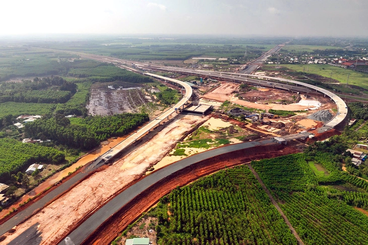 Sân bay Long Thành đang được triển khai