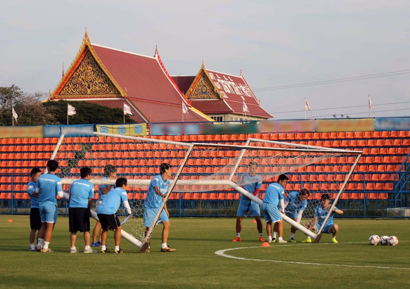 U23 Việt Nam tập luyện U23 Việt Nam tập luyện