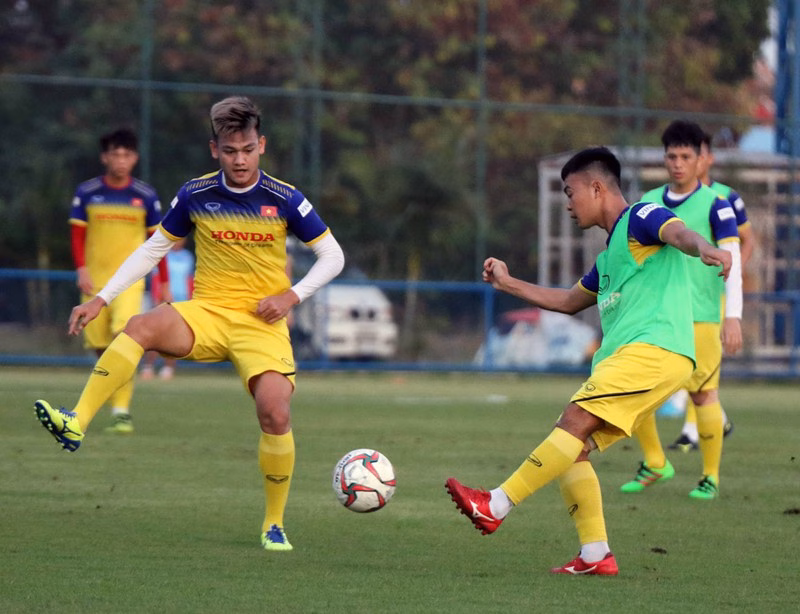 BHL U23 Việt Nam thử nghiệm đội hình BHL U23 Việt Nam thử nghiệm đội hình