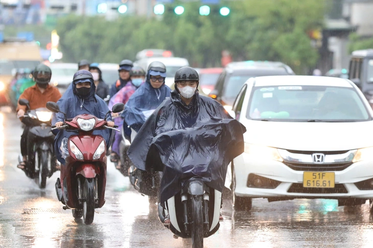 Mưa lớn ở TP.HCM