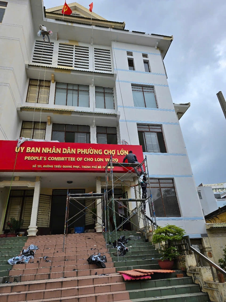 Đơn vị thi công hoàn thiện mặt ngoài và bên trong trụ sở phường Chợ Lớn Đơn vị thi công hoàn thiện mặt ngoài và bên trong trụ sở phường Chợ Lớn