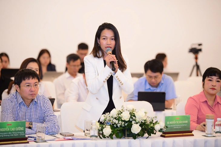 Bà Nguyễn Thị Vân Khanh, giám đốc khối thương mại Việt Nam Gamuda Land Bà Nguyễn Thị Vân Khanh, giám đốc khối thương mại Việt Nam Gamuda Land.
