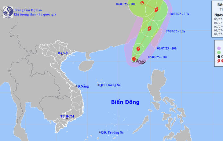 Bão số 2 trên Biển Đông Bão số 2 trên Biển Đông