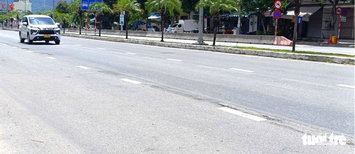Một đoạn sống trâu giữa đường Ngô Quyền Một đoạn sống trâu giữa đường Ngô Quyền
