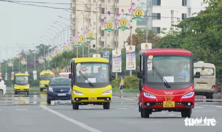 Xe điện ở Cửa Lò Xe điện ở Cửa Lò