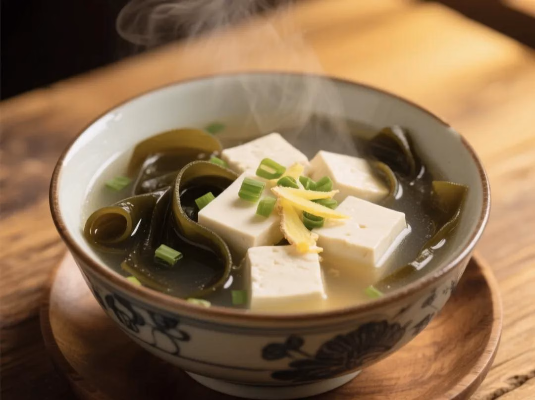 Canh rong biển đậu phụ - món ăn thanh nhẹ, dễ tiêu Canh rong biển đậu phụ - món ăn thanh nhẹ, dễ tiêu