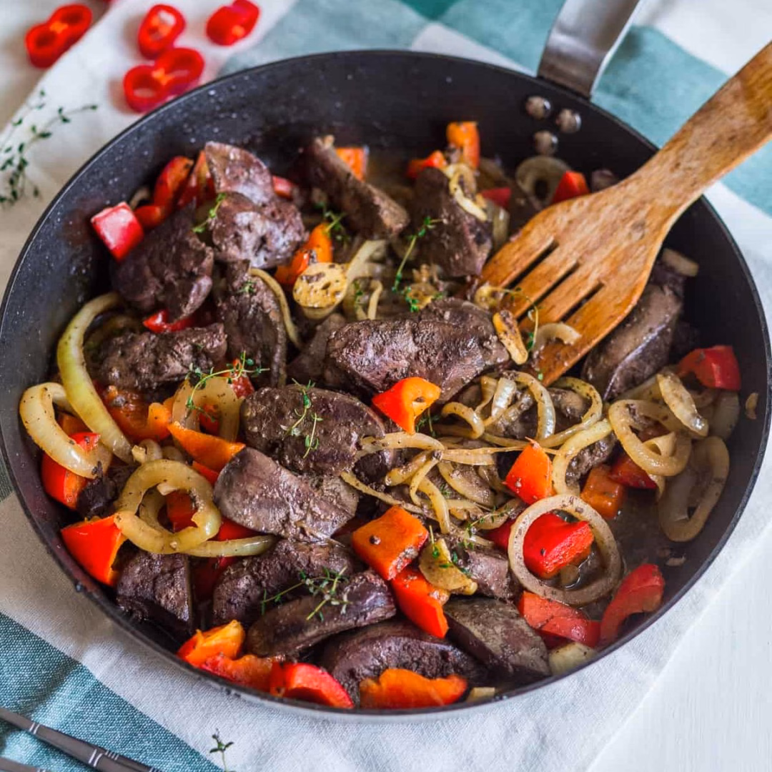 Món gan bò xào Món gan bò xào