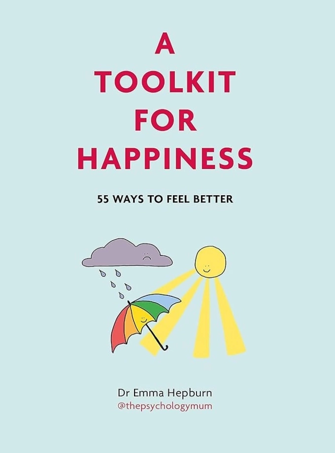 Bìa tiếng Anh quyển A Toolkit for Happiness Bìa tiếng Anh quyển A Toolkit for Happiness