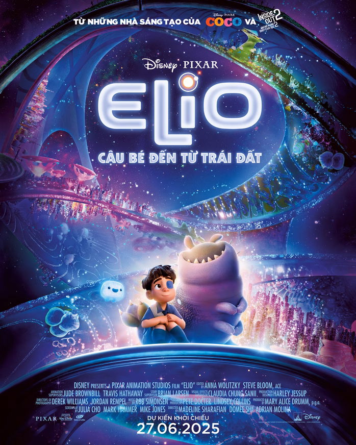 Poster phim Elio cậu bé đến từ trái đất Poster phim Elio cậu bé đến từ trái đất