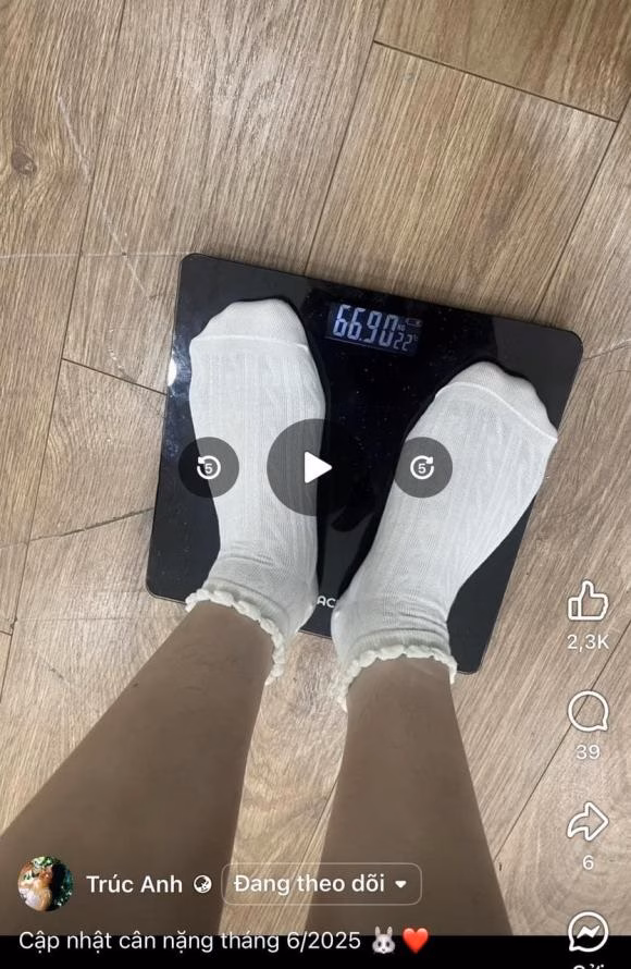 Trúc Anh lộ diện sau giảm cân Trúc Anh giảm cân