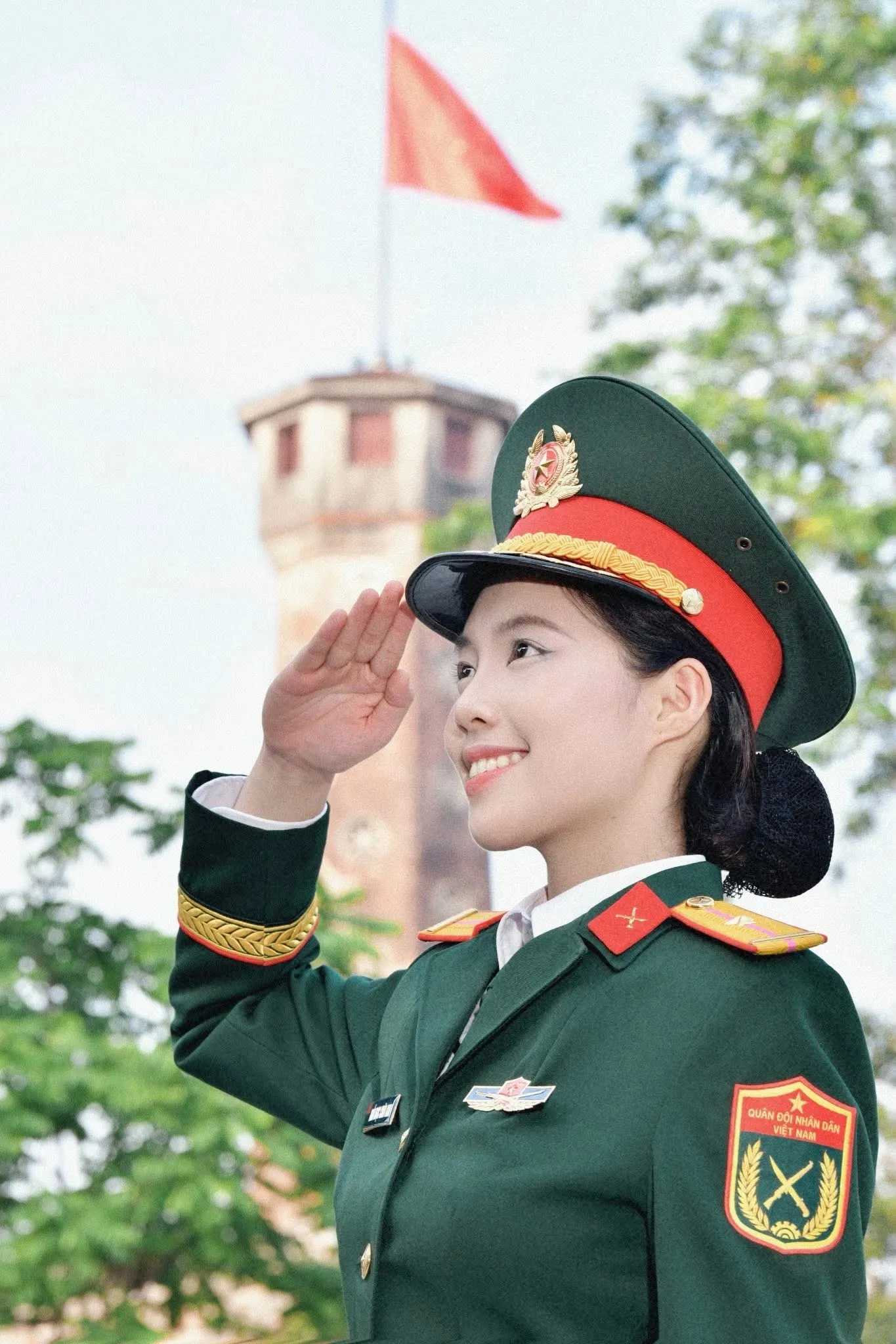 Trần Ngọc Châu Anh tại cuộc thi Hoa hậu Việt Nam