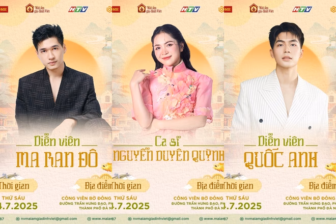 Dàn nghệ sĩ tham gia ghi hình