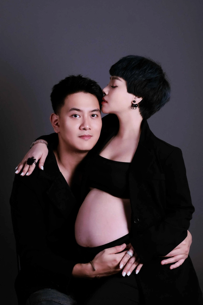 Ca sĩ Ngọc Khuê bên chồng - DJ Huy Ngô