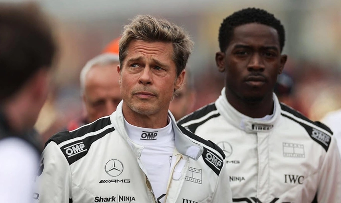 Brad Pitt trong phim F1