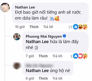 Nathan Lee và MC Phương Mai Nathan Lee và MC Phương Mai