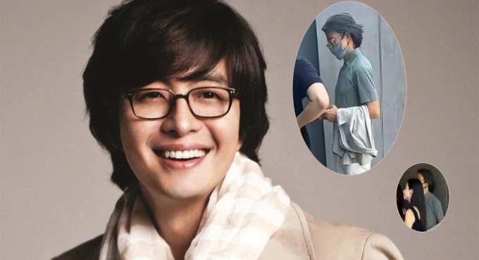 Bae Yong Joon xuất hiện cùng vợ tại Nhật Bản