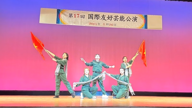 Người Việt tại Nhật Bản tỏa sáng trong chương trình nghệ thuật quốc tế Người Việt tại Nhật lan tỏa bản sắc văn hóa qua sân khấu nghệ thuật