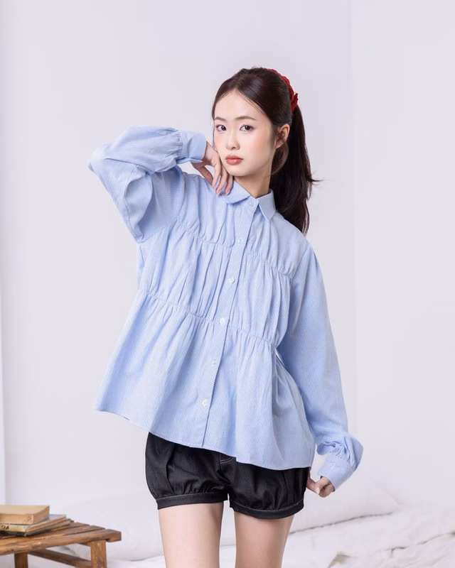 Tông sáng cho áo babydoll Áo babydoll màu sáng