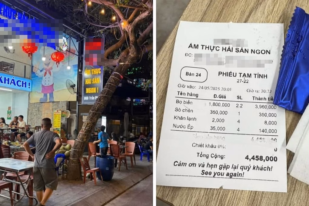 Diễn biến mới vụ quán hải sản bị tố bán con bọ biển gần4 triệu đồng -1 Diễn biến mới vụ quán hải sản bị tố bán con bọ biển gần4 triệu đồng -1