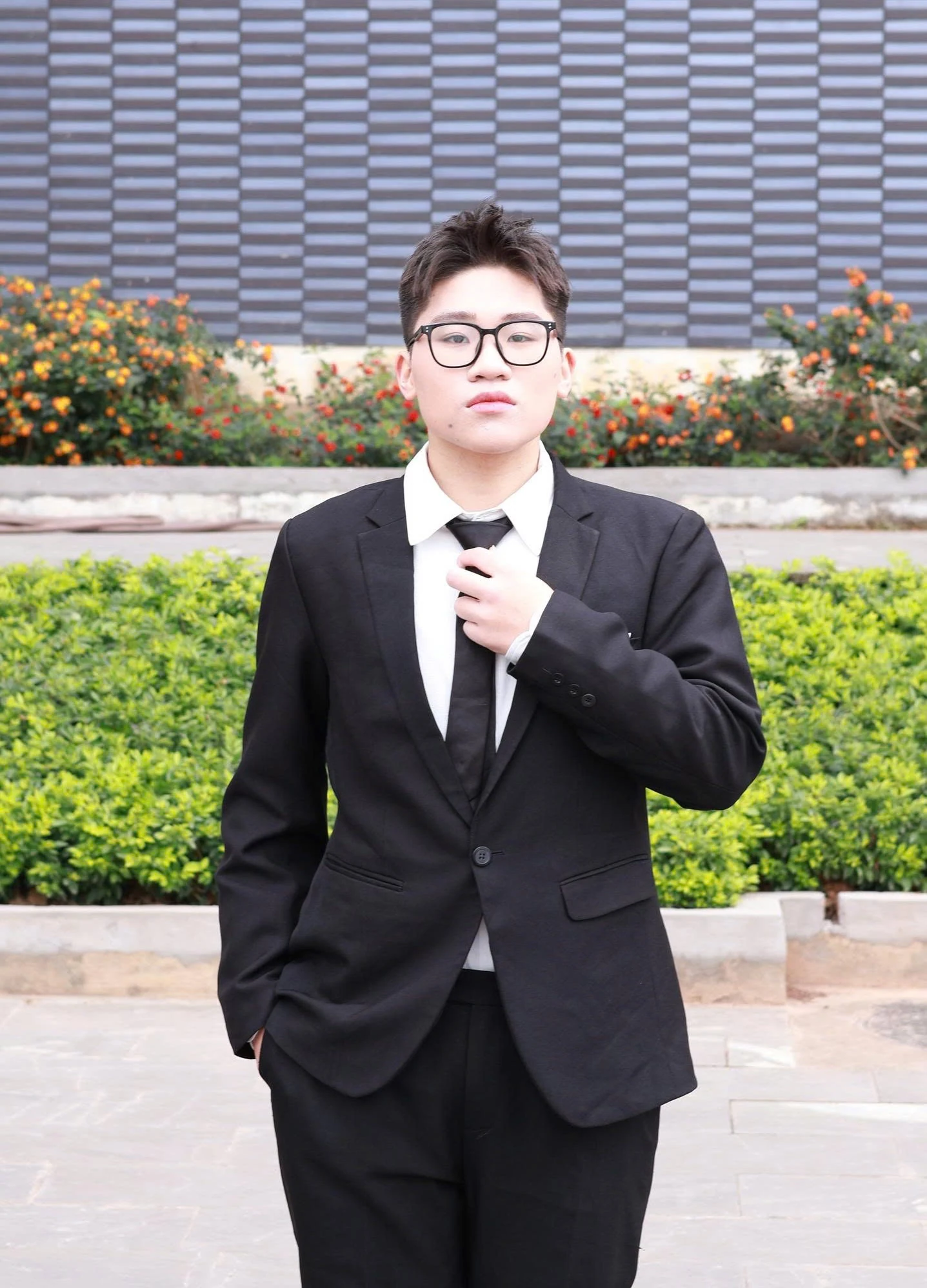 Em Vũ Trần Huy lớp 12 A12 chuyên Anh, Trường THPT chuyên Vĩnh Phúc là đồng thủ khoa khối D01 toàn tỉnh.