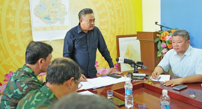 Tình hình ngập lụt và công tác cứu hộ tại các xã