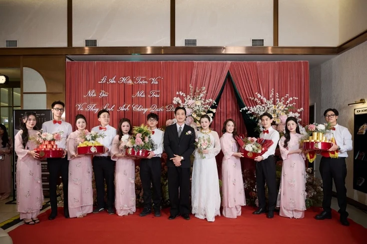 Ch&uacute; rể của Vũ Thuỳ Linh l&agrave; gương mặt quen thuộc L&acirc;m Thanh Nh&atilde;.