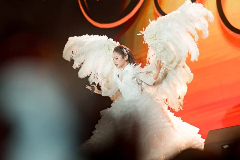 Tổng thể chương tr&igrave;nh khiến nhiều kh&aacute;n giả nhận x&eacute;t L&ograve; C&ograve; kh&ocirc;ng kh&aacute;c g&igrave; một mini concert đầu tay.