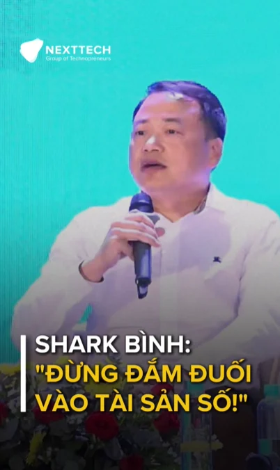 Shark B&igrave;nh chia sẻ tại hội nghị Go Global 2025