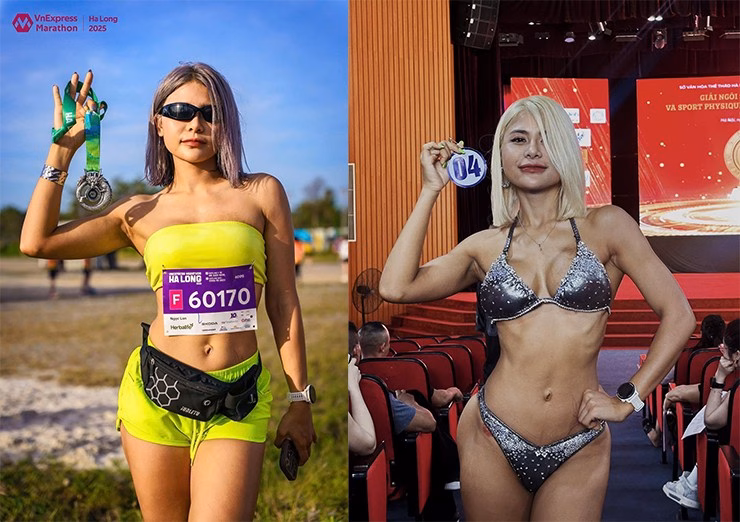 Cộng đồng chạy bộ Việt Nam ‘đổ xôn’ vì 3 hot girl gymer Ngọc Lan giành nhiều thành tích nổi bật ở các cuộc thi thể hình trước khi chạy bộ
