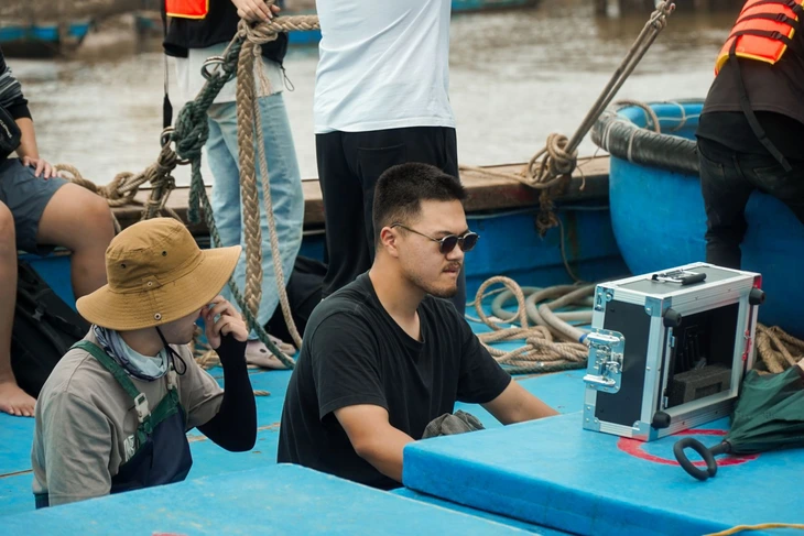 Đạo diễn Nguyễn Phạm Thành Đạt mong "Đàn cá gỗ" sẽ giúp nhiều khán giả được đối thoại với bản ngã - Ảnh: ĐPCC