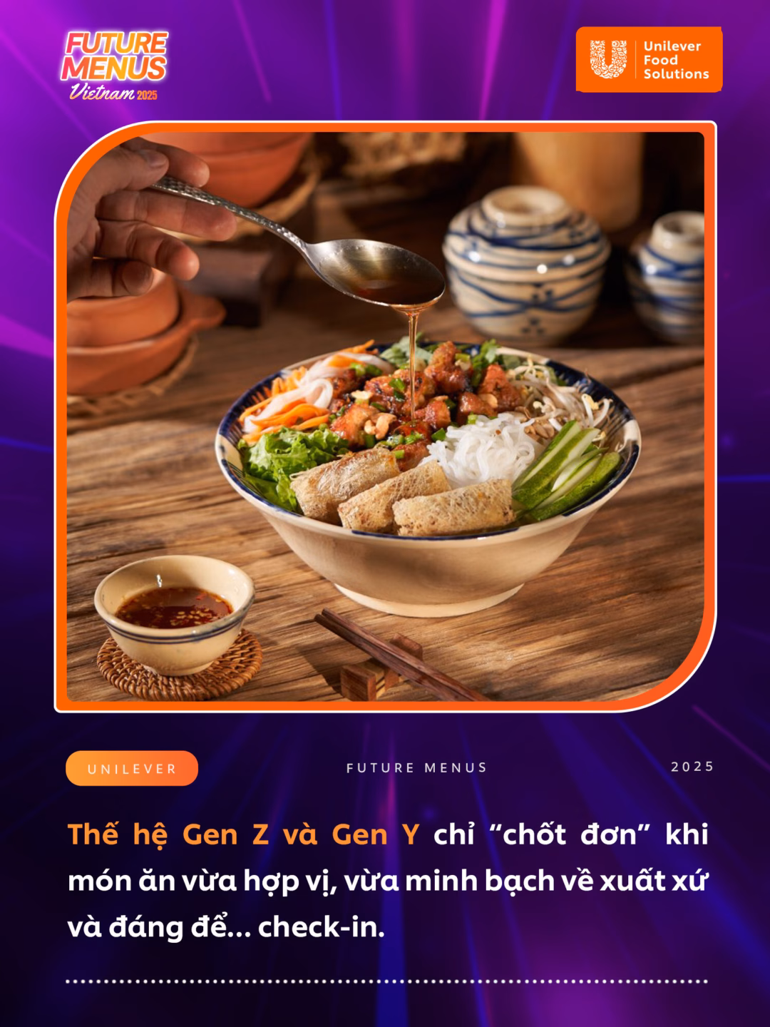 Tương lai của ngành thực phẩm tại sự kiện Future Menus 2